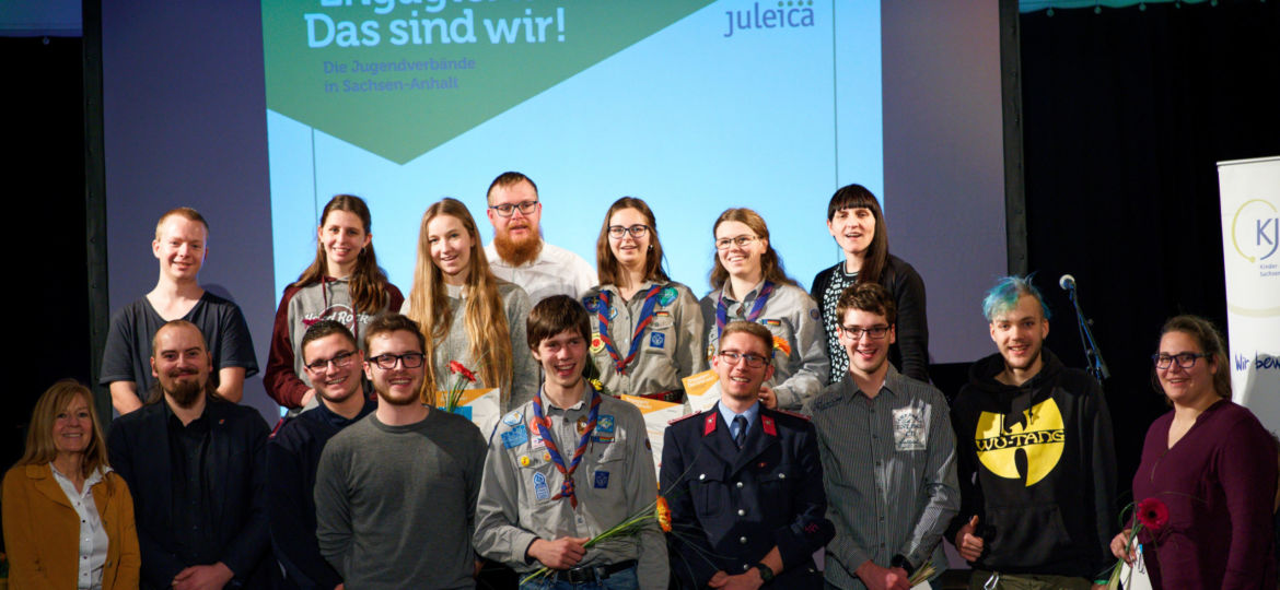 Gruppenfoto von der Juleica Ehrung 2019