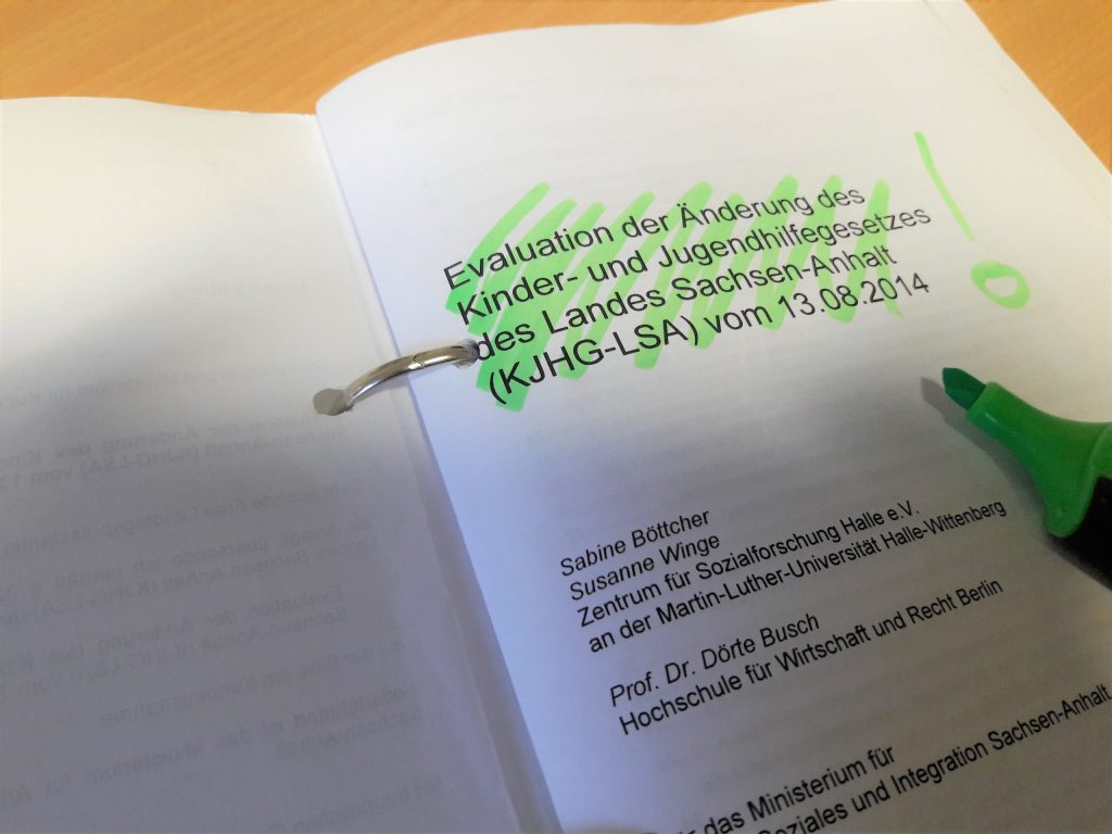 LJHA beschließt Stellungnahme zur vorgelegten Evaluation der Jugendförderung des Landes gemäß § 31 KJHG-LSA